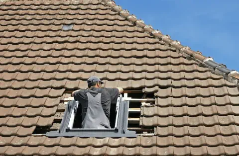 Pose de velux - Castelfranc